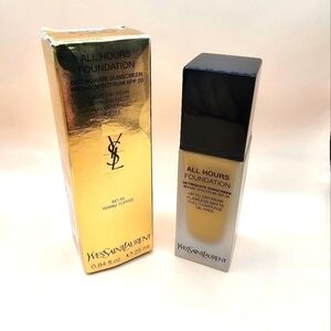 Yves Saint Laurent All Hours Foundation, warm toffee. NIB